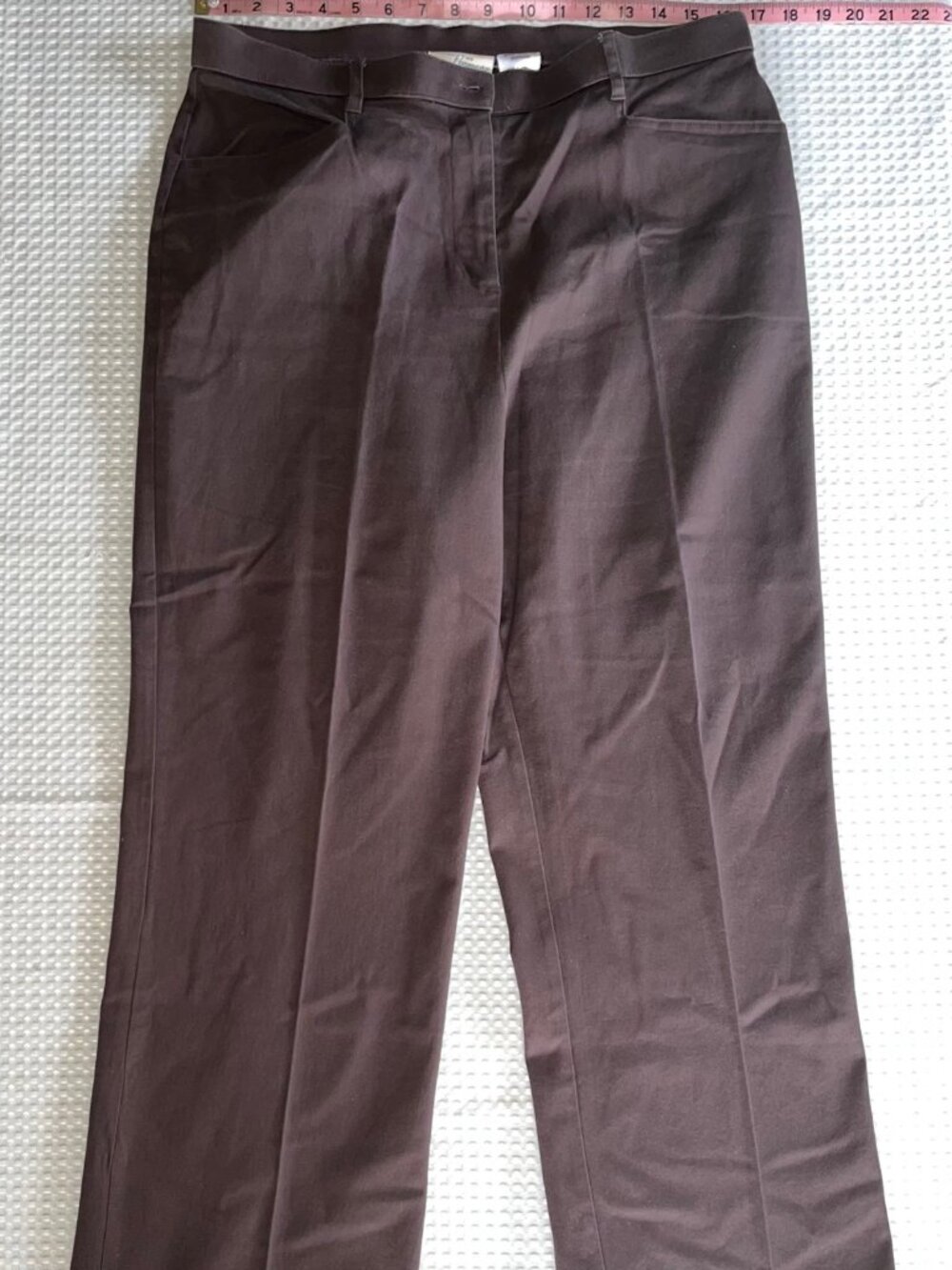 Vintage Penmans Stretch Cotton High Rise Trousers Size 14 Inseam 28